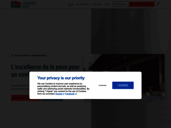 H menuiseries concept