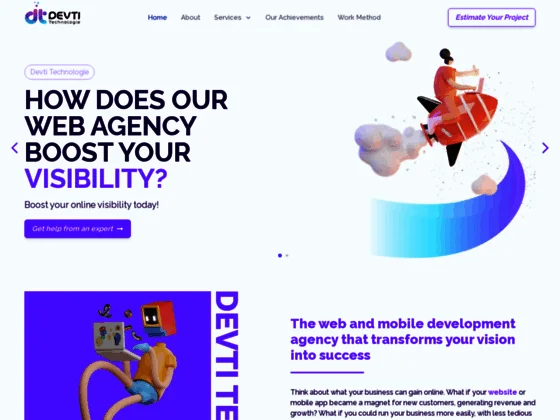 Devti Technologie - Agence de Développement Mobile sur Mesure