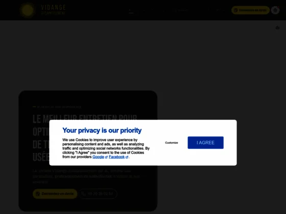 Vidange assainissement