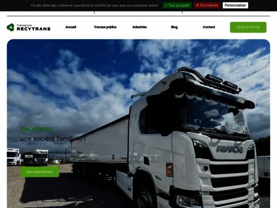 Recytrans : Transport routier dans le Nord