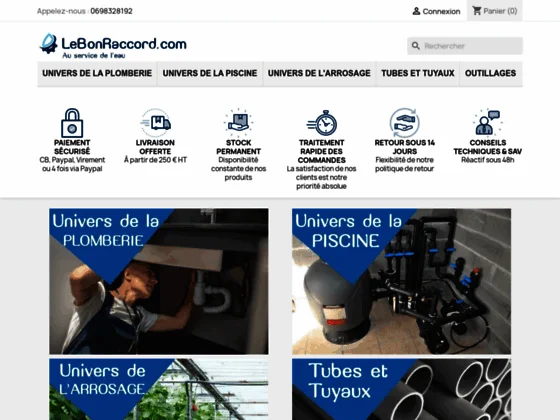 Lebonraccord.com : Trouvez votre raccord PVC