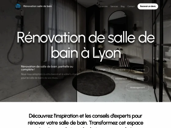 Rénovation de salle de bain à Lyon