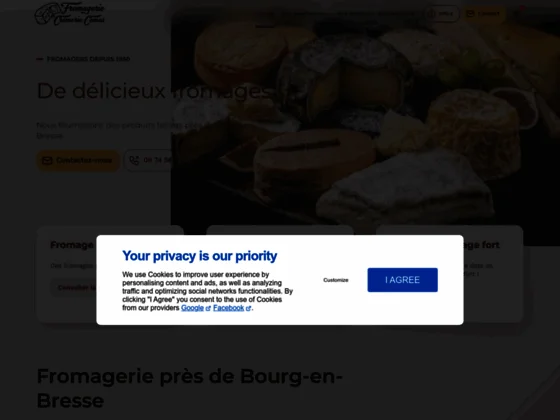 Fromagerie crèmerie comas