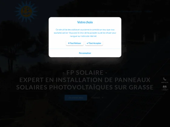 Panneaux photovoltaïques Grasse - FP Solaire