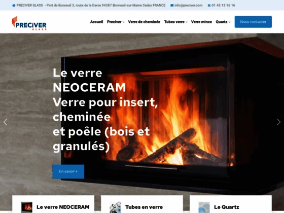 Preciver Glass - spécialiste du verre industriel