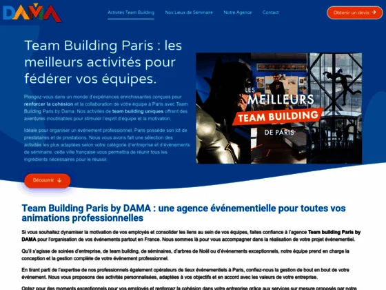 Team Building Paris by DAMA