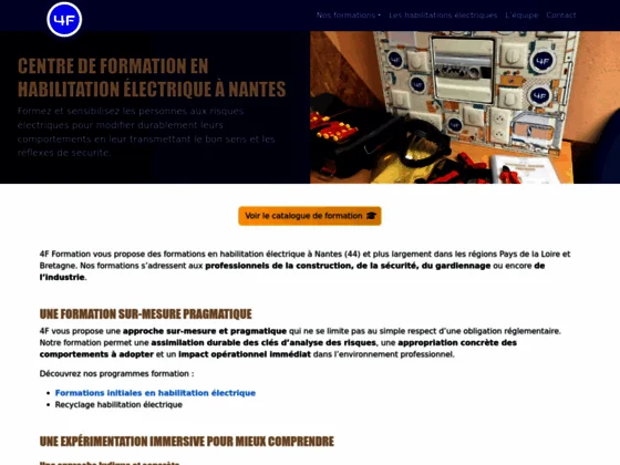 4F Formation - Habilitation Electrique
