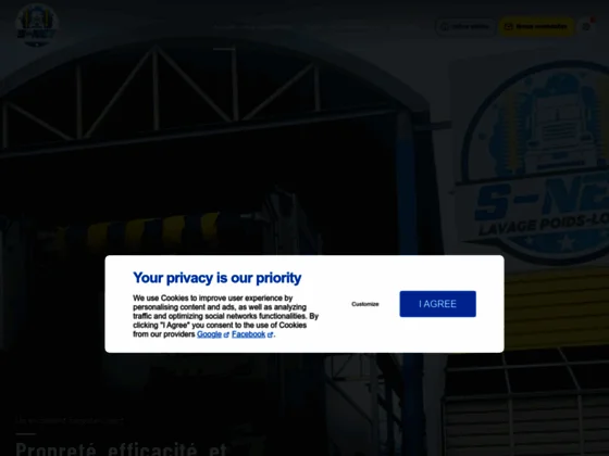 S-net lavage poids lourds