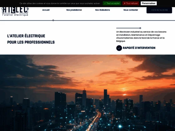 AtElec : Entreprise d'électricité industrielle à Lille