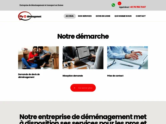 Fly Déménagement - Entreprise de déménagement et transport en Suisse