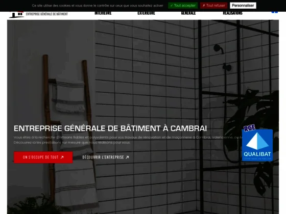 NC Bâtiment : Entreprise générale de batiment à Cambrai