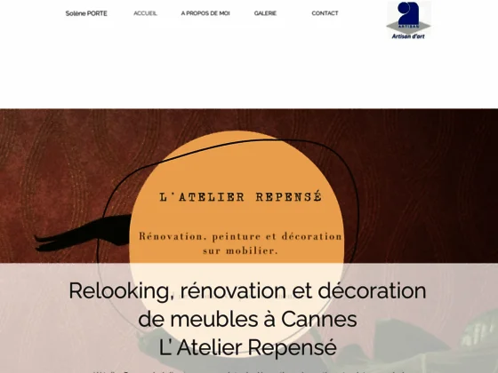 Relooking meubles Cannes - L’Atelier Repensé