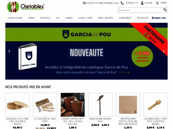 Vente de vaisselle en bois