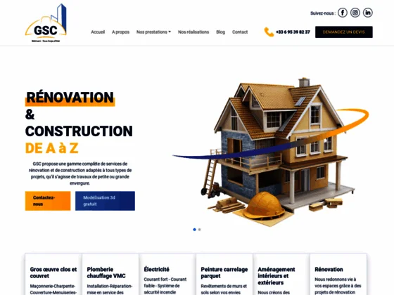 La GSC – Entreprise de bâtiment TCE