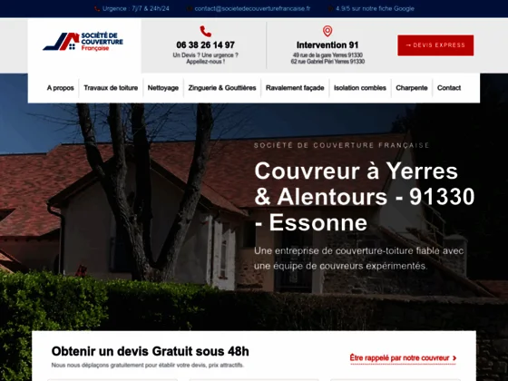 Des couvreurs professionnels pur vos toitures