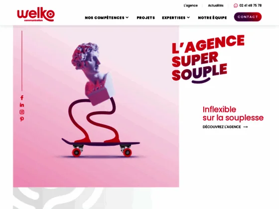 Welko, agence de communication à Angers