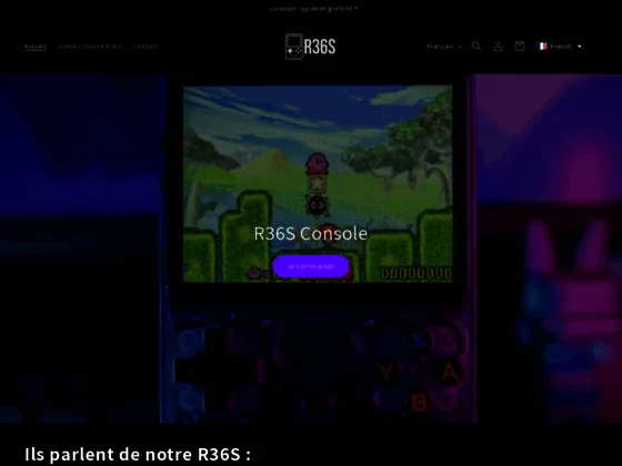 Site officiel de la R36S