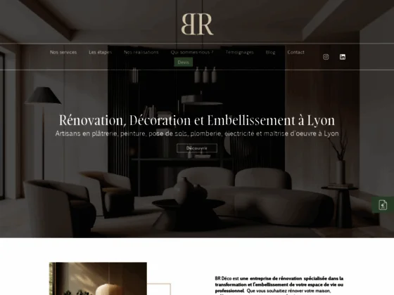 Entreprise de rénovation à Lyon : BR Déco