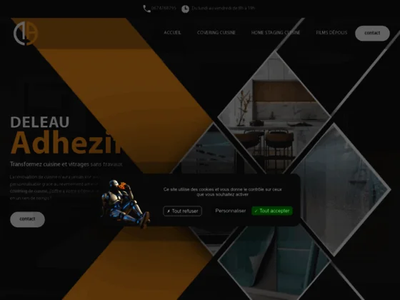 Deleau Adhézif – Rénovation de cuisine Arras