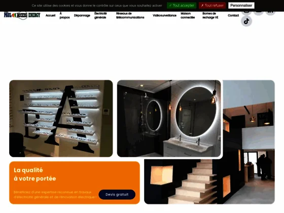 Paul Access Energy : Electricien Douai