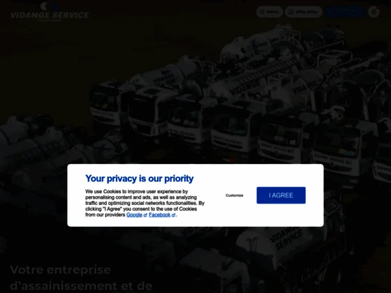 Vidange service assainissement