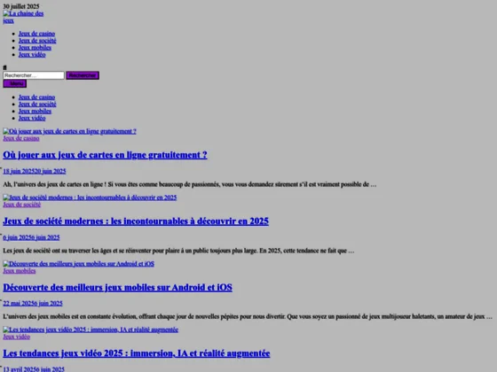lachainedesjeux.com