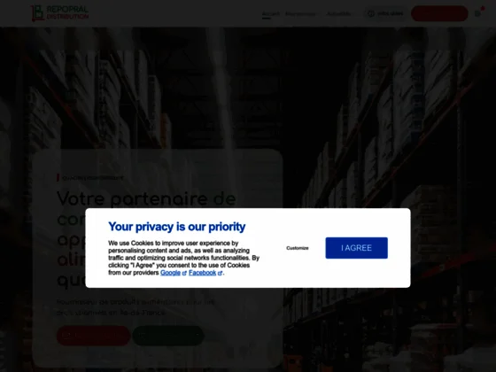 Repopral distribution