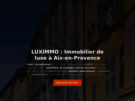 Des biens de prestiges à Aix en Provence