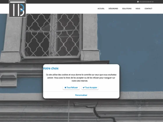 Fissures batiment Antibes - Techni Process Bâtiment