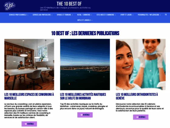 Le meilleur de chaque profession, activité ou service