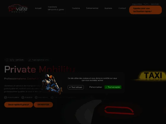 Private Mobility : VTC Lille pas cher