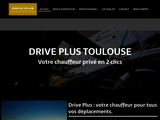 Driveplus reserver un taxi ou vtc a toulouse 
