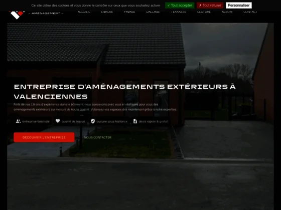 ETS Thomas Bouferguene : Aménagements extérieurs à Valenciennes