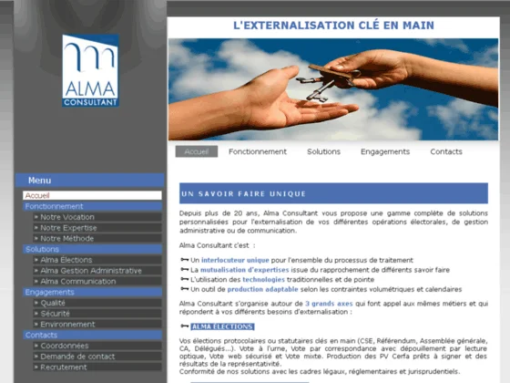 Alma : externalisation élections CSE