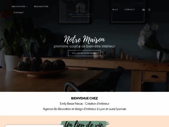 Emily Besse Necas : Décoration d’intérieur à Lyon
