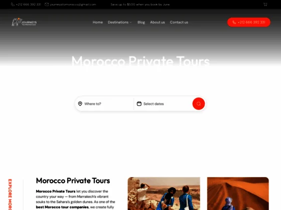 Journeys to Morocco – Circuits privés & Transport touristique