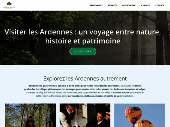 Ardenne For You : vivez l’authenticité