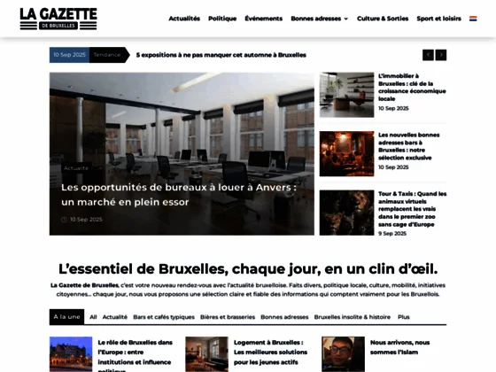 Explorez Bruxelles avec La Gazette de Bruxelles