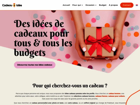 Des idées cadeaux uniques et pratiques