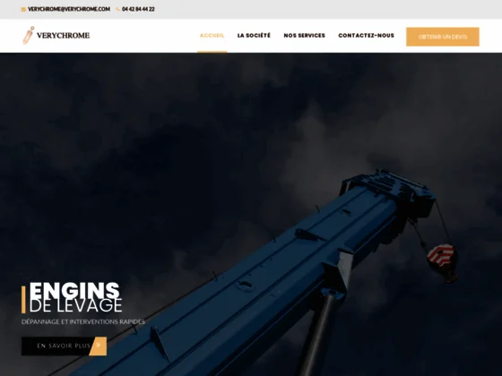 Vérins Aubagne - Verychrome