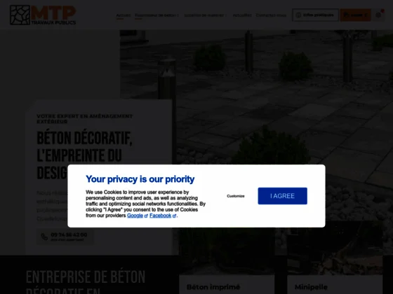 MTP travaux publics