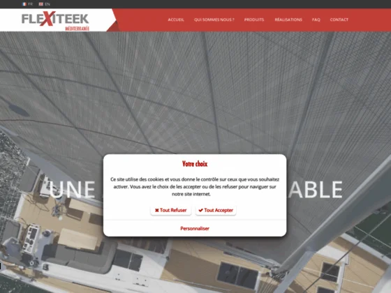 Revêtement ponts bateaux imitation teck - Flexiteek mediterranée