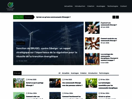 Découvrez les initiatives énergétiques locales