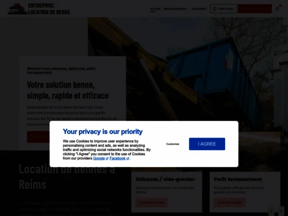 Entreprise location de benne