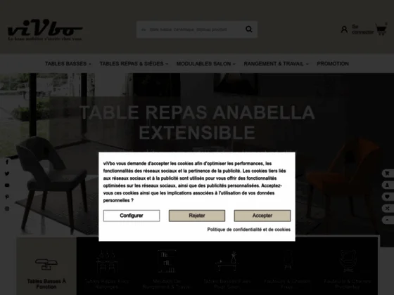 Vivbo le beau mobilier s'invite chez vous