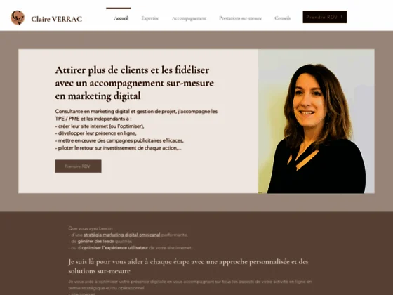 Claire de DésiBul - Consultante en marketing digital