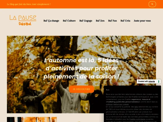 La Pause DésiBul - Le blog qui fait du bien