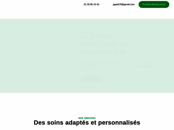 Kinésithérapie et rééducation de la main dans les Yvelines : GYPEK