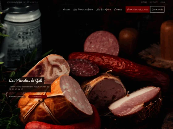 Box apéro à emporter La Seyne sur mer - Les Planches de Gali