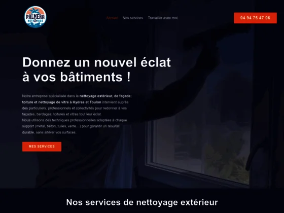 Nettoyage vitre à Toulon - Palmera Nettoyage